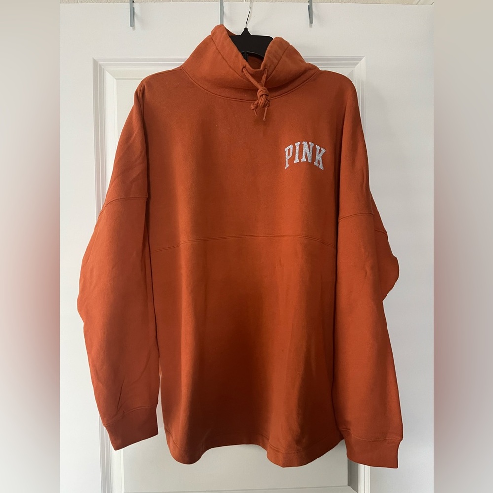 PINK Oversized Pullover Sweatshirt